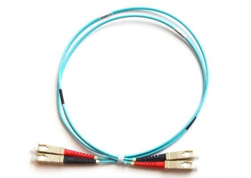 Fiberkablage OM3 Duplex SC/PC - SC/PC, Hexatronic