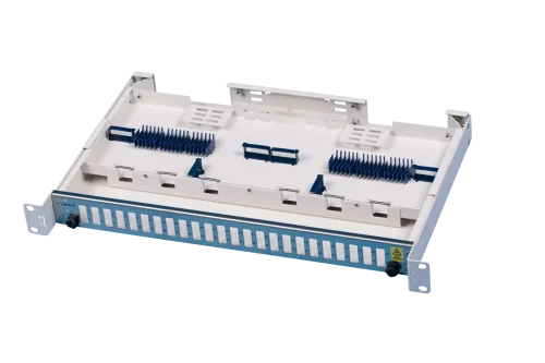 Fiberbox ODF LightMate® 19" 24xSC Duplex 1HE obestyckad (48 fiber)