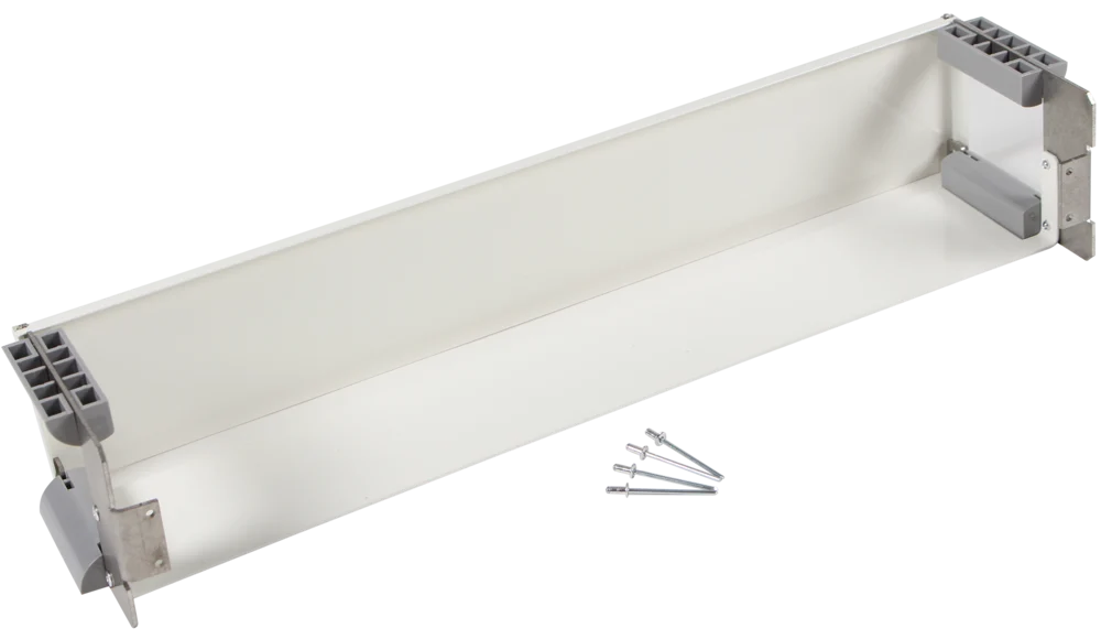 LightMate® Frontkit med radiebegränsare och kabelstöd 2HE
