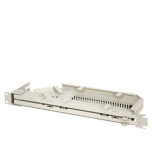 Skarvmodul 102 med rak ansl. vänster 19" för T10 (2st/fp), Tykoflex 
