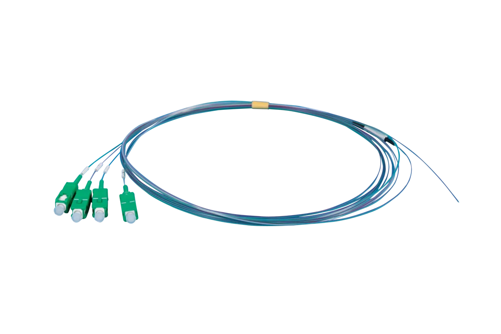 Fanout Hexatronic 4 x SC/APC G652D 2,3m