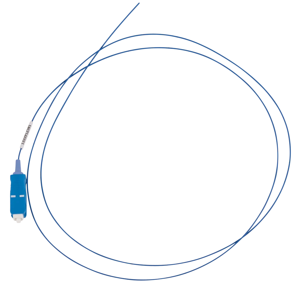 Pigtail SM OS1/OS2, 9/125 fiber, Hexatronic