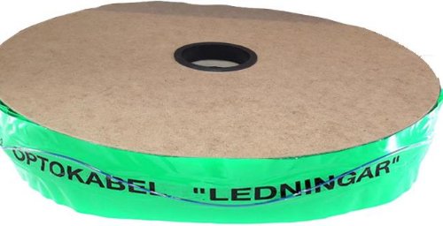 Markeringsband 4cm Grönt med 1.2mm söktråd för Trenching (250m/rulle)