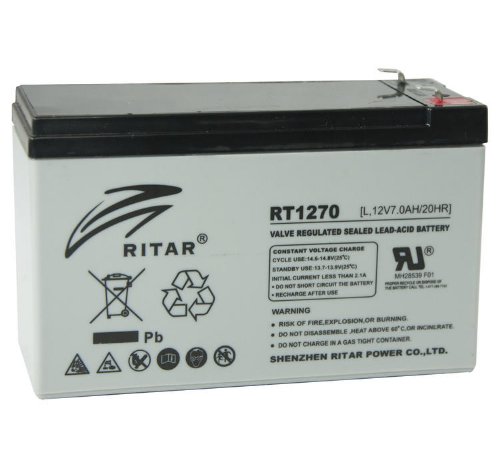 Batteri RT1270L-F1 12V / 7Ah