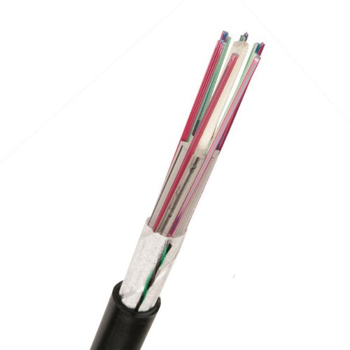 Fiberkabel GAHSL-U-DFNRV 640F SM (80x8R) UT G652D Ø 22,5mm Svart