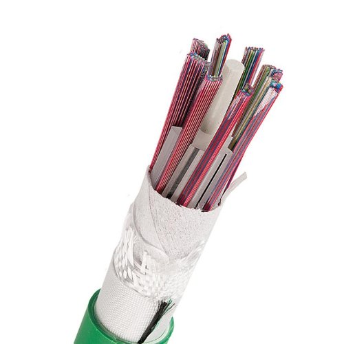 Fiberkabel GAHSQ 384F SM (48x8R) IN/UT G652D Ø 20mm Grön