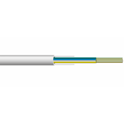 Fiberkabel Nestor FZ2RMSU 24F SM (2x12F) IN/UT G657A1 Dca Ø 6,0mm Grå
