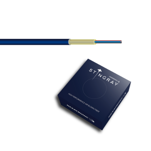 Blåsfiber Hexatronic Stingray 8F SM (1x8F) G657A1 Ø 1,4mm (1000m/fp)
