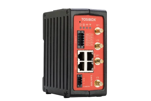 TOSIBOX® Lock 500 med  strömadapter