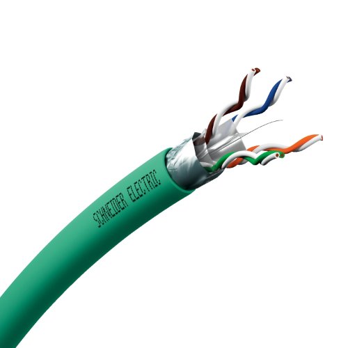 Datakabel Actassi Kat6A F/UTP 2x4 Inomhus Dca Ø7,5mm (T500m) Grön LSZH
