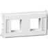 CYB-DP Monteringsbricka 2x RJ45 AMP 110 / Keystone