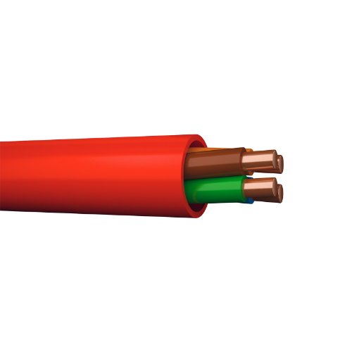 ELQRB Pure 4x1,0mm² 100V oskärmad, röd Halogenfri, T500m