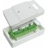Fatum Kopplingsbox plast 10 par <60V/2A, inkl plint, slits/skruv
