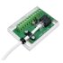 Kopplingsbox Mini RJ 45 kontakt till 8 skruvplintar sab. kontakt
