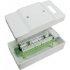 Fatum Larmbox plast, 10 par inkl. plint och sab. kontakt, slits/slits