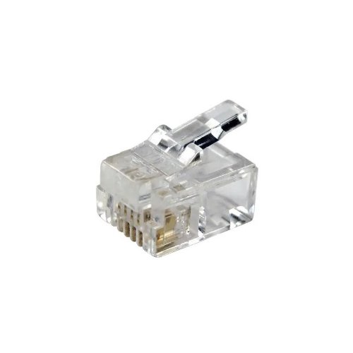 Modularplugg 6P/4C RJ11 (20st/fp)