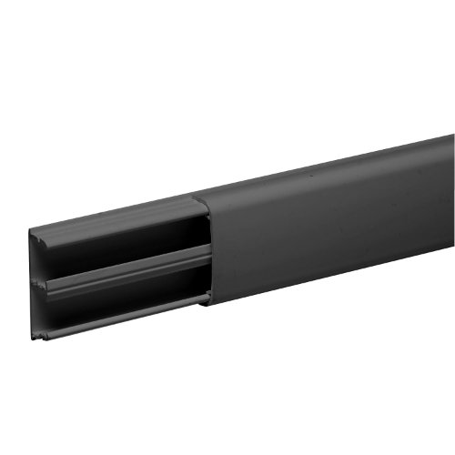 Minikanal OL-1230 2,1m PVC IP40 In/Ut Svart R9005 (20st/fp)