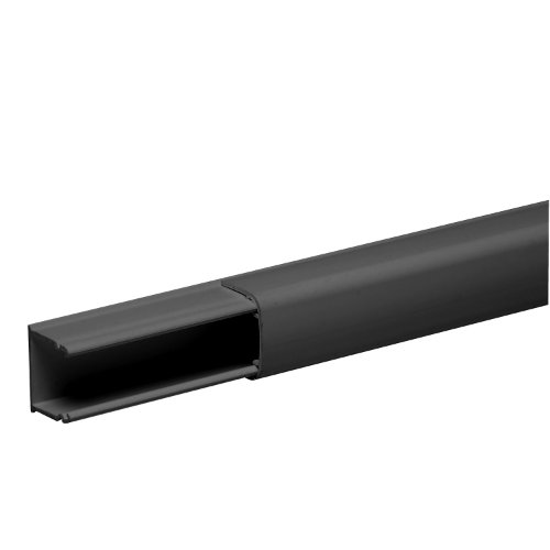 Minikanal OL-1820 2,1m PVC IP40 In/Ut Svart R9005 (20st/fp)