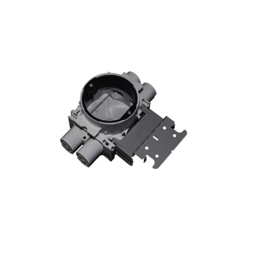 Apparatdosa UNI Enkel/Dubbel med regelfäste enkel 4x 16/20mm