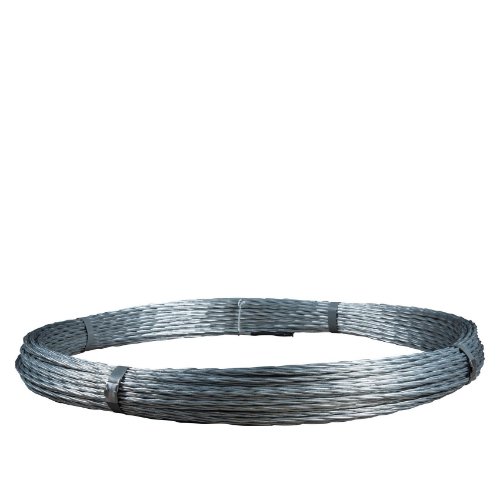 Spännwire / staglina 16mm², 7tr mjuk Fe60 Ø 5,01mm (100m/ring)