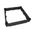Brunnsektion FF9090 HDPE svart im=915x915mm ym=1020x1020mm H=150mm