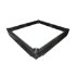 Brunnsektion FF122122 HDPE svart im=1220x1220mm ym=1325x1325mm H=150mm