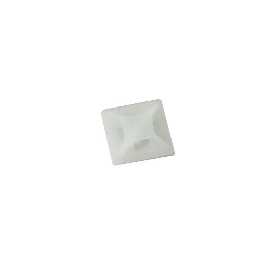 Fästplatta för buntband CTM 53 A 19x19mm  Naturell (100st/fp)