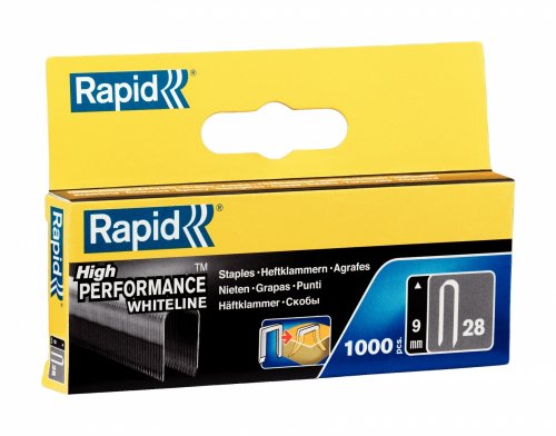 Häftklammer 28/9 vit (1000st/fp)
