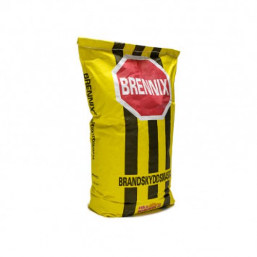 Brandskyddsmassa Brennix Säck ca 17 liter Vit, förvaras frostfritt EI 30 - EI 240
