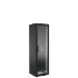 Golvskåp 19" F1 6820-S (B600xD800xH2000) 42HE, glasdörr, Svart
