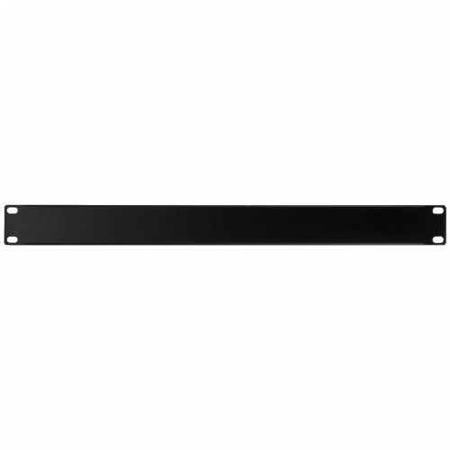 Täckpanel 19" 1HE svart