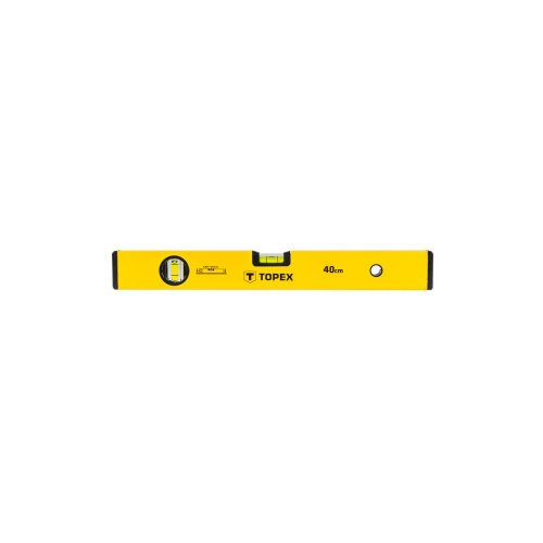Vattenpass TOPEX 400mm aluminium gul