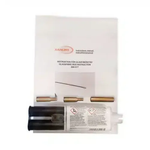 Reparationssats för 9mm glasfiberstav