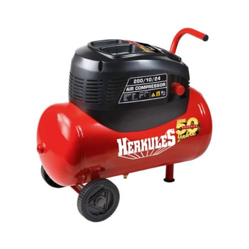 Kompressor Herkules 10 Bar 24 liter, EXKL. 10 tryckluftslang