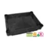 Bottensektion till FF9060 HDPE svart m=915x610x100mm ym=102x72x150mm