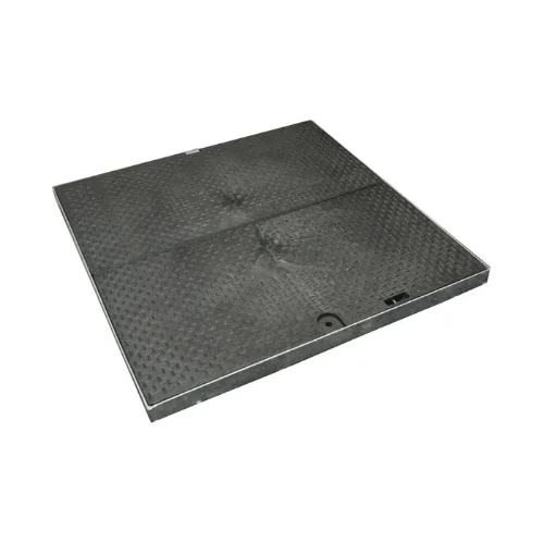 HDPE-lock A15 till kabelbrunn FF6060, låsbart med pentabult. FR90mm