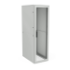 Golvskåp 19" F1 61220-G (B600xD1200xH2200) 47HE, glasdörr, Grå