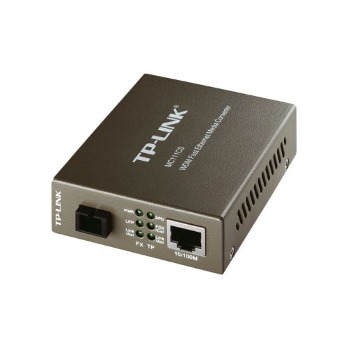 TP-Link MC111CS mediakonverter SM 10/100 SC-RJ45 WDM 1550/1310 <20km