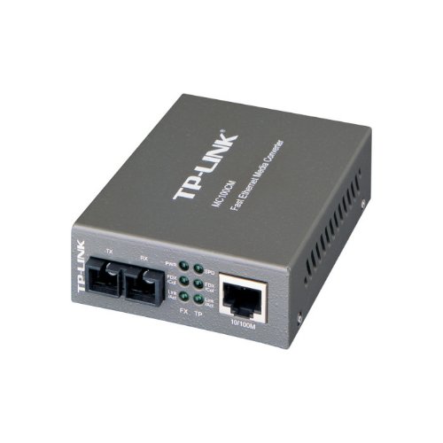 TP-Link MC100CM mediakonverter MM 62,5/125 10/100Mbps SC-RJ45 <2km